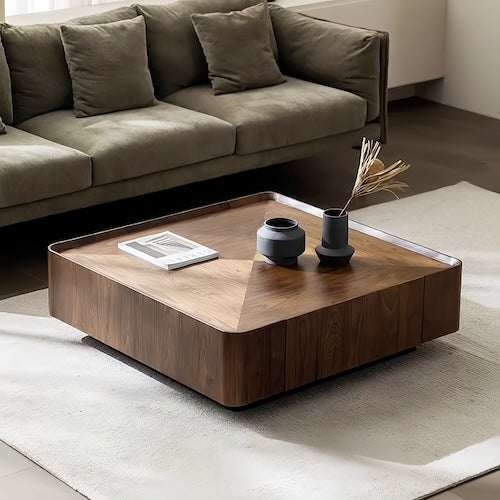 Living Room Coffee Table with Storage | Elegance & Utility